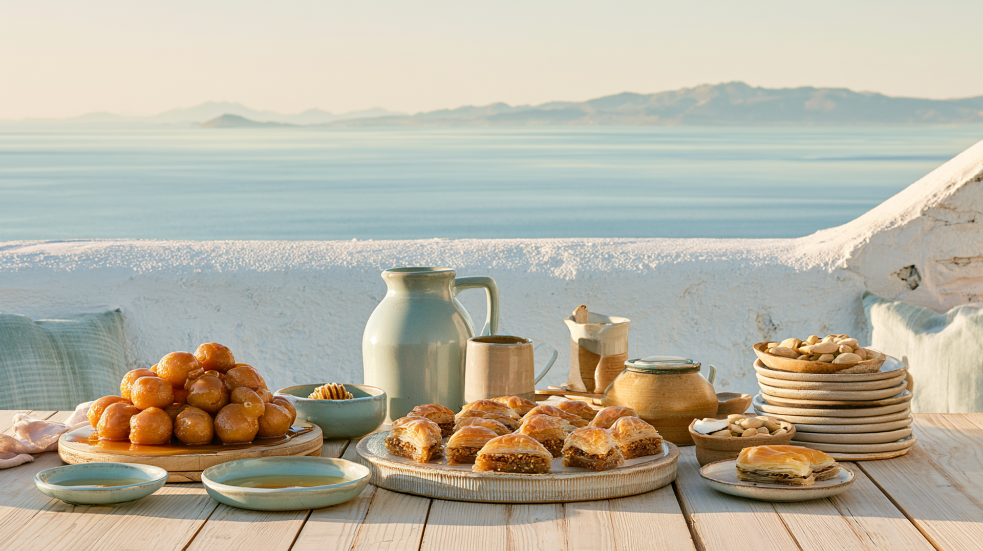 A Greek Island Feast for Your Event